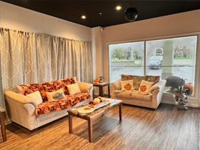 Reception area