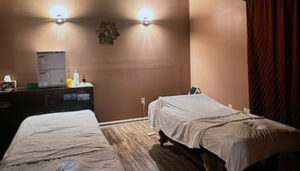 Couples massage room